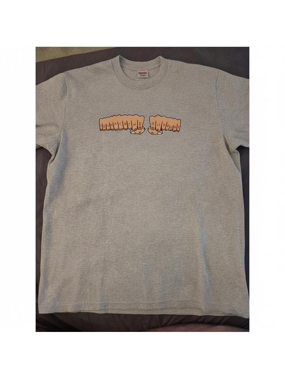 Supreme "ToyMachine Supreme" Knuckles Tee Size Large